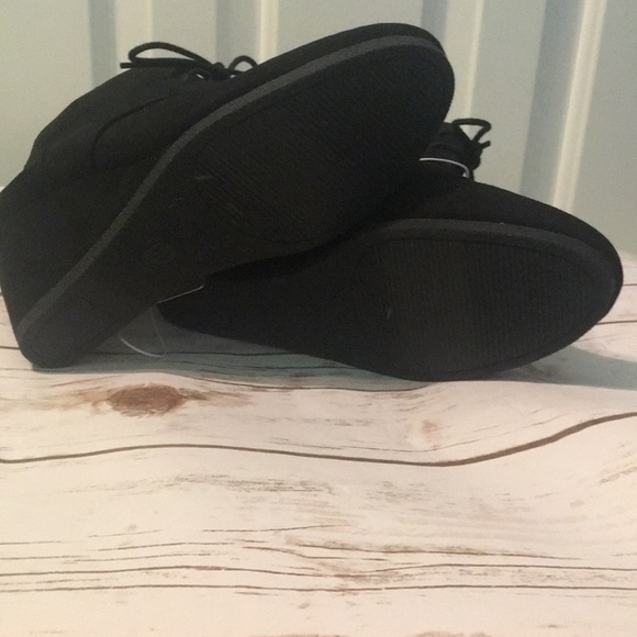 Black wedge booties - Picture 4 of 4